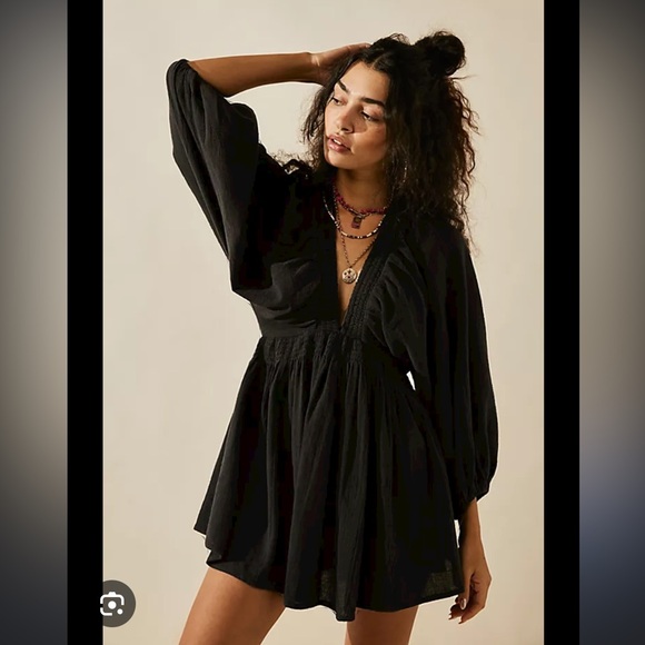 COPY - Free People For the Moment Mini Dress - Picture 2 of 4